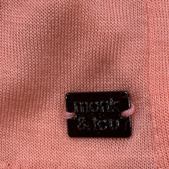 NWT- size S Monk & Lou peach tunic, - Picture 12 of 16